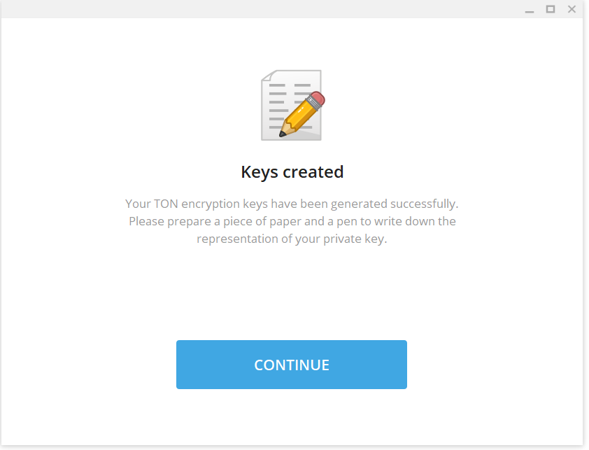 TON Key Generator 2 - регистрация в Grams Wallet